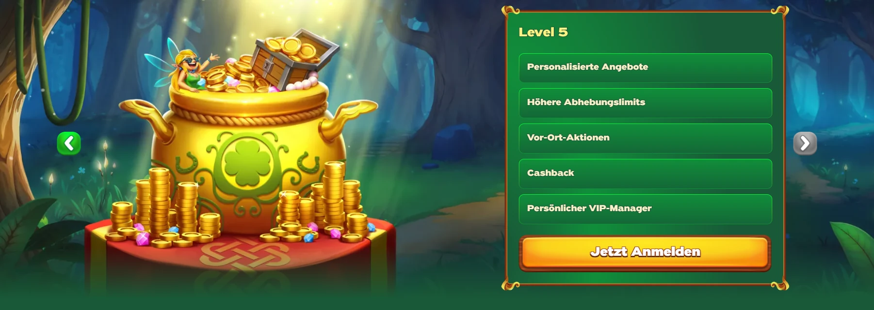 VIP-Stufen im Greenluck Casino: Exklusive Belohnungen für treue Spieler